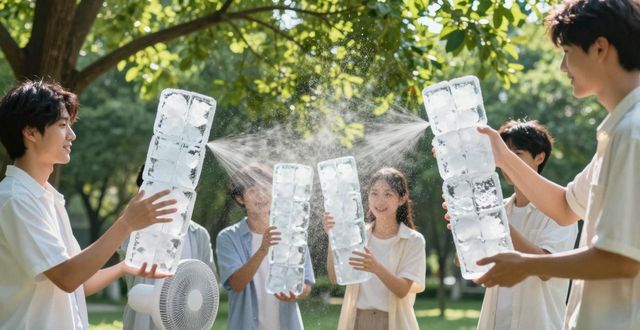 大冰块降温方法_大兴区夏季防暑降温大冰块_大冰块户外活动使用时长